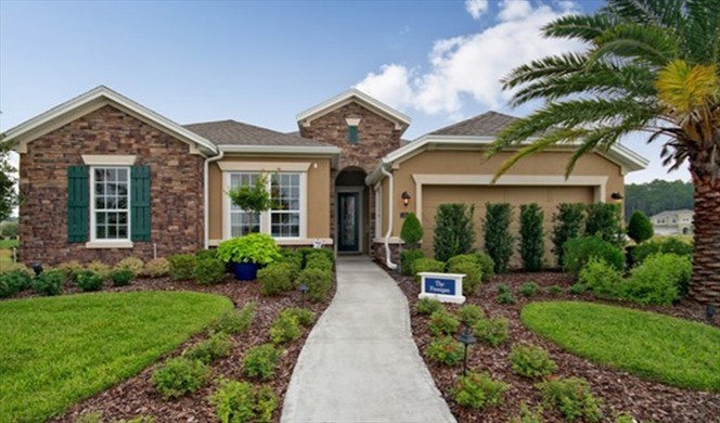 The Finnegan is one of only three David Weekley's models remaining in Willowcove.